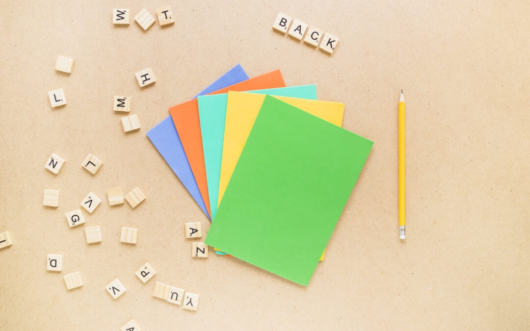 Fiches de vocabulaire anglais